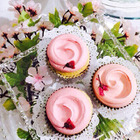 春限定、マグノリアベーカリーの桜色カップケーキ 画像