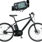 ブリヂストンサイクル、電動アシストクロスバイクに消費カロリーなど表示 画像