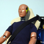 エアバッグのように膨らむシートベルト…タカタが開発、市場投入 画像