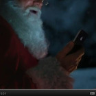 サンタクロースがiPhone 4SのSiriをアピール…XmasアップルCM 画像