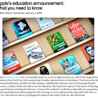 【アップルの教育関連イベント】iPadアプリで教科書とカリキュラムの再発明 画像