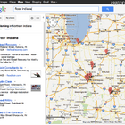 進化するGoogleマップ、地震や気象警報を表示 画像