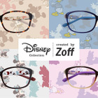 ディズニーキャラがキュート＆カラフルな眼鏡に、Zoff SMARTシリーズ 画像