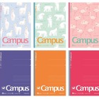 2019夏の限定キャンパスノートはふわふわアニマル柄とネオンカラー 画像