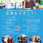 東大、理系進路選択応援イベント10/26…女子中高生対象 画像