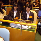 世界の高校生が激論、NYの模擬国連国際大会に実践女子が参加