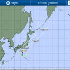 台風8号、8/13東日本太平洋側にかなり接近・上陸するおそれ