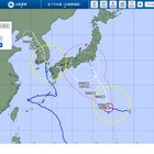 【夏休み2023】台風7号、強い勢力で東海・関東へ接近か…お盆休みに影響 画像