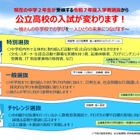 【高校受験2025】長崎県、公立高校入学者選抜制度を変更 画像
