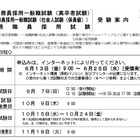 国家公務員、一般職（高卒・社会人）受験案内を公表
