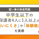 子供の習い事格差、経済的・時間的制約から発生…意識調査