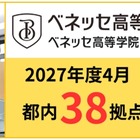 通信制サポート校「ベネッセ高等学院」全国60拠点へ…愛知・福岡に初展開