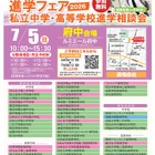 【中学受験】【高校受験】みらい子ども進学フェア府中7/5