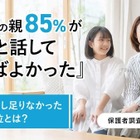 大学生の保護者85%が後悔…中高生のうちに話すべきだったこと