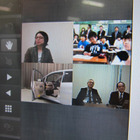 島根の伯仙小学校、インターネット会議システムを活用し福祉車両に関する授業 画像