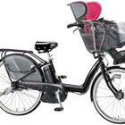 子育て応援、3人乗り電動アシスト自転車がモデルチェンジ 画像