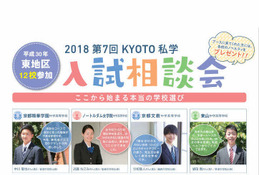 【中学受験】【高校受験】京都私立校の入試相談会、東地区10/13・西地区10/27 画像