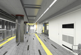日比谷線「虎ノ門ヒルズ」駅、2020年6月6日開業 画像