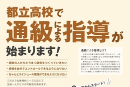 都立高校、2021年より発達障害のある生徒向け通級指導開始 画像