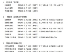 【高校受験2022】佐賀県公立高、一般学力検査は3/8-9 画像