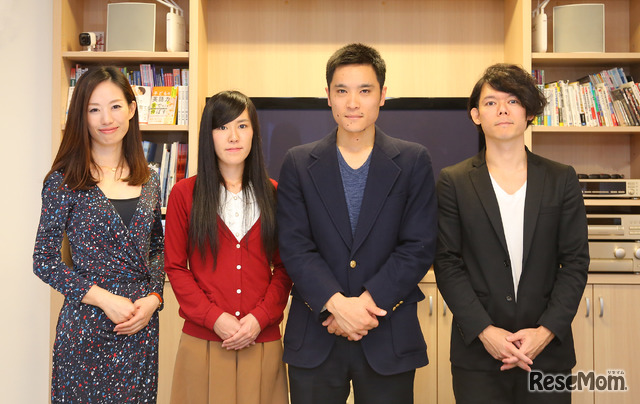 左から参加者の星名さん、松下さん、岡崎さん、インストラクターのセレンさん